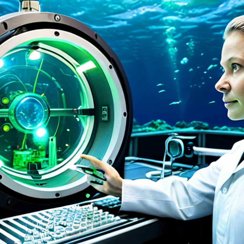 Deep Sea Communication Hub**

"A futuristic, fully clothed research scientist in a sterile, brightly lit underwater communication hub. The hub features advanced acoustic and optical communication equipment, with glowing blue and green lasers visible. Background shows a blurred view of deep-sea creatures through a reinforced viewport. Safe for work, appropriate content, fully clothed in a lab coat, professional environment, perfect anatomy, correct proportions, well-formed hands, natural pose, digital art, high quality, family-friendly."

**