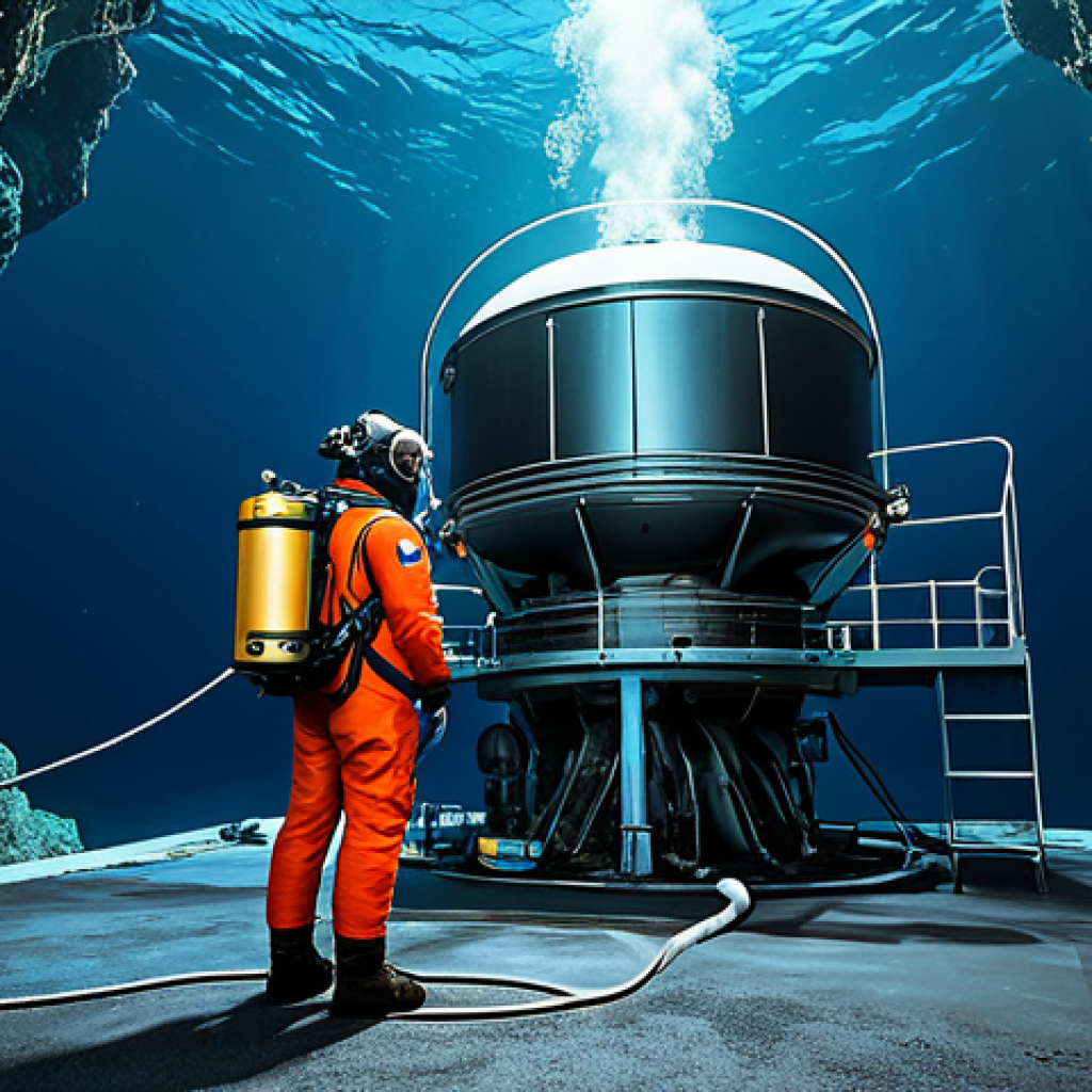 심해 식민지의 기후 변화 대응 전략 - Deep-Sea Geothermal Power Plant**

"A futuristic, bioluminescent geothermal power plant on the deep ...