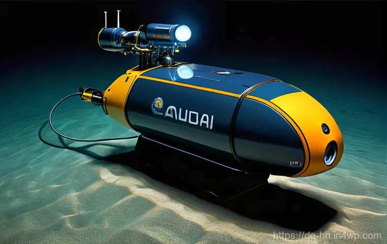 심해 식민지 구상의 윤리적 측면 - **Prompt: Fragile Deep-Sea Ecosystem Facing Industrial Scale**
    A serene, mid-shot composition hi...