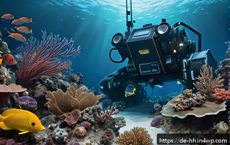 심해 생태계와 식민지 구상의 상관관계 - A detailed underwater scene illustrating the fragile deep-sea ecosystem affected by mining activitie...